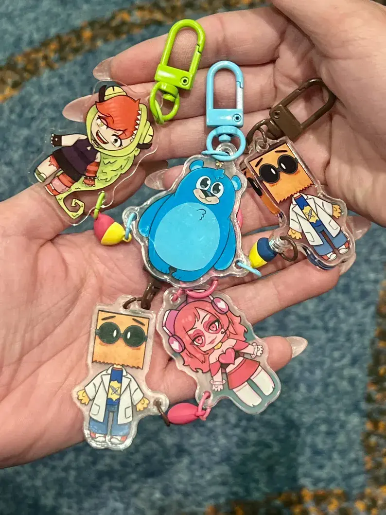Villanos / Villainous Magnet Keychain