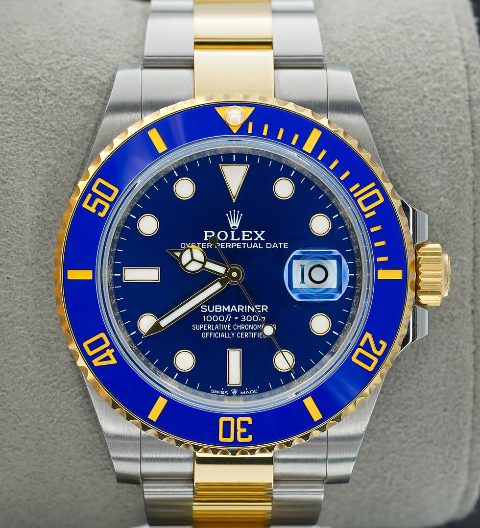 Thumbnail: 2025 Rolex Submariner 126613LB 41mm Two Tone Blue and Gold BOXES/PAPERS!