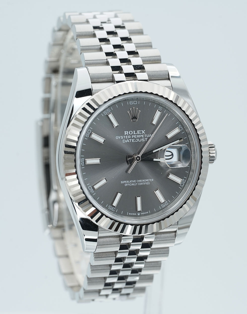 Thumbnail: Rolex Datejust 41mm Slate Dial 126334 Stainless Steel BOXES/PAPERS!