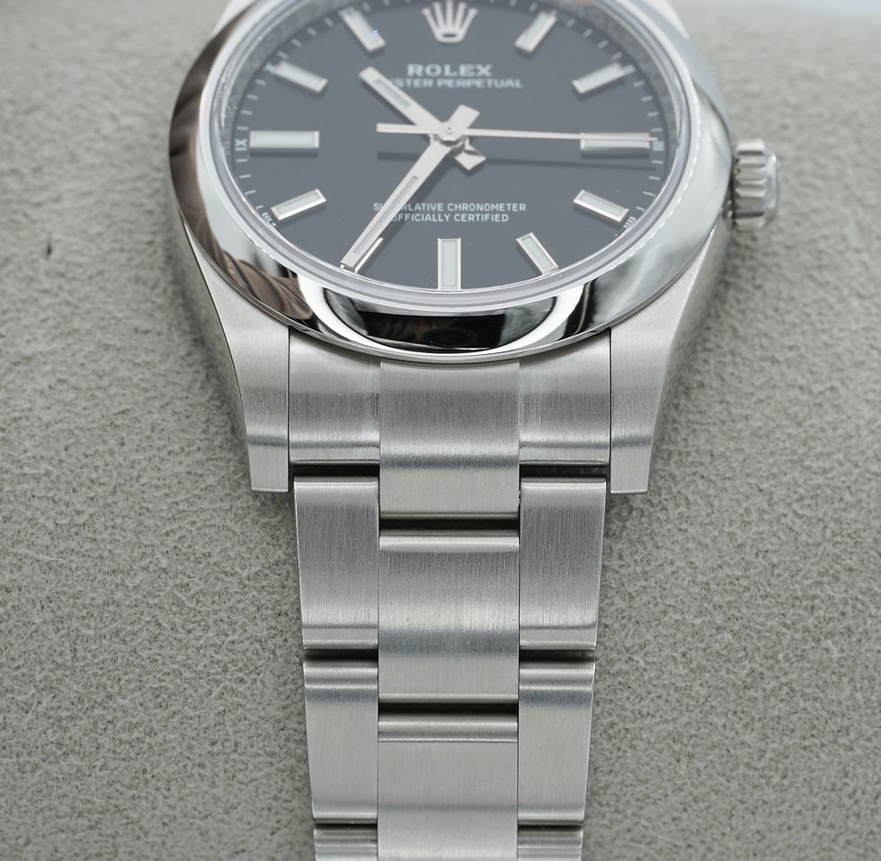 Thumbnail: 2024 Rolex Oyster Perpetual 34mm 124200 Black Dial Stainless Steel BOXES/PAPERS!
