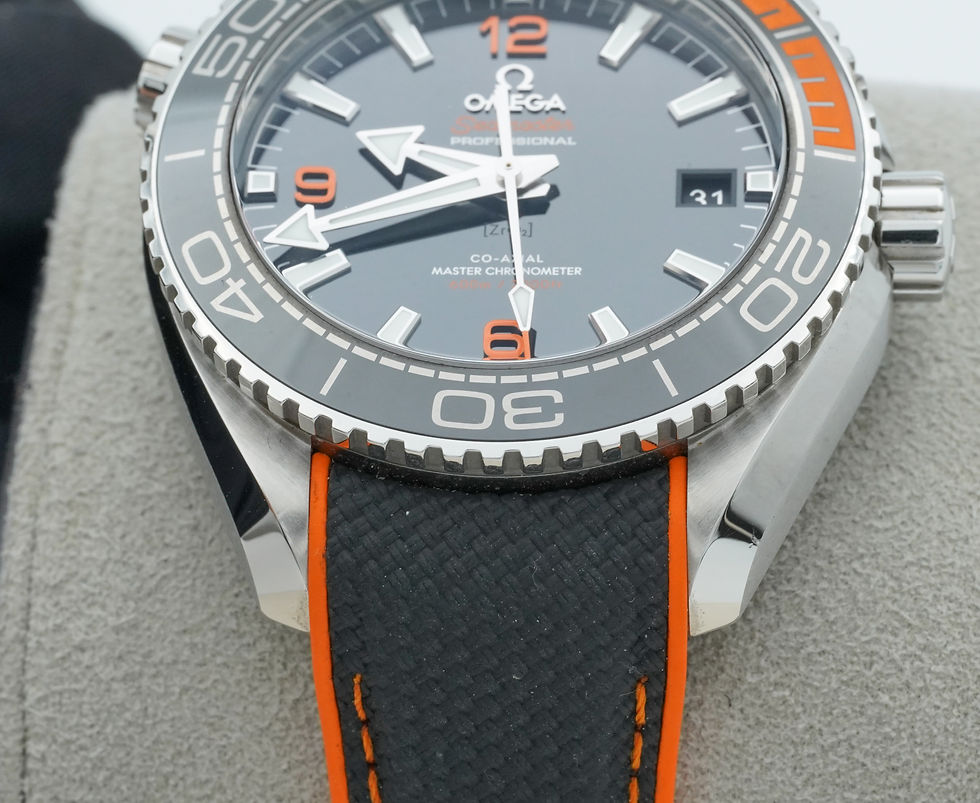 Thumbnail: Omega Seamaster Planet Ocean 600M 215.32.44.21.01.001 Black Orange BOXES/PAPERS!