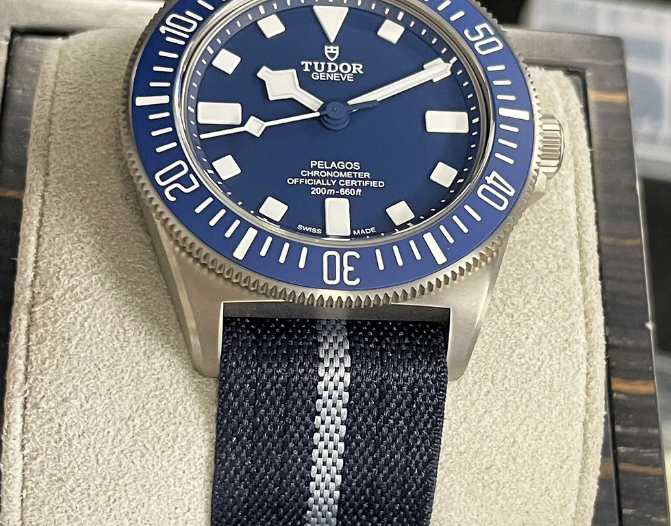 Thumbnail: Tudor Pelagos FXD M.N.22 Marine Nationale Titanium 42mm BOXES/PAPERS!