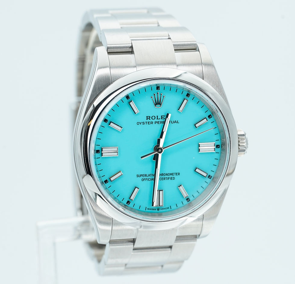 Thumbnail: 2026 Rolex Oyster Perpetual 36mm Tiffany Turquoise Dial BOXES/PAPERS!
