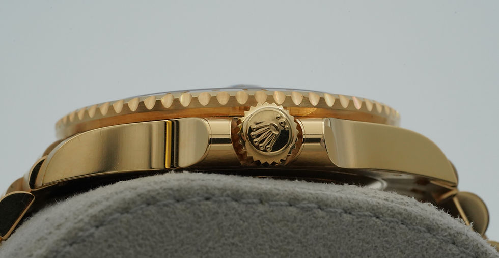 Thumbnail: ROLEX GMT-Master II 126718GRNR 18K Yellow Gold Jubilee Black Dial 2023 B/P!