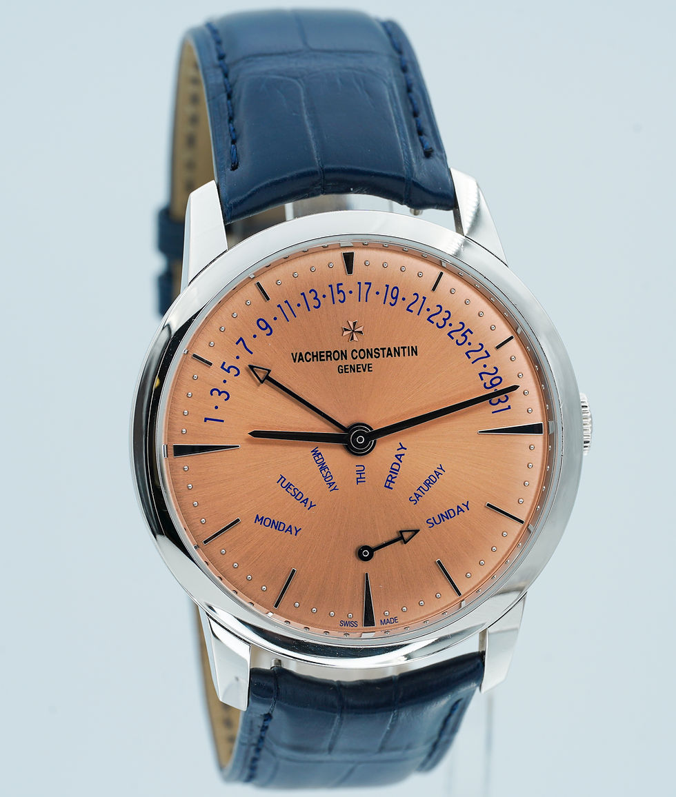 Thumbnail: Vacheron Constantin Patrimony Retrograde Day-Date 4000U/000P-H003 Platinum 42.5m