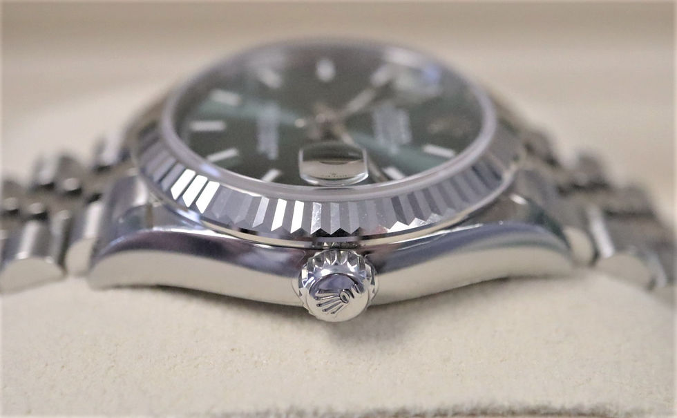 Thumbnail: 2023 Rolex Datejust 278274 Mint Green Dial 31mm Stainless Steel & 18K White Gold