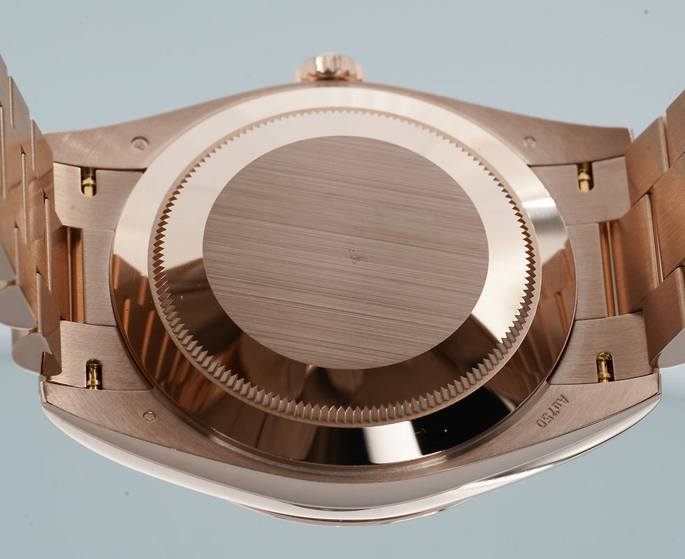 Thumbnail: 2025 Rolex Day-Date Rose Gold Olive Green Dial BOXES/PAPERS!