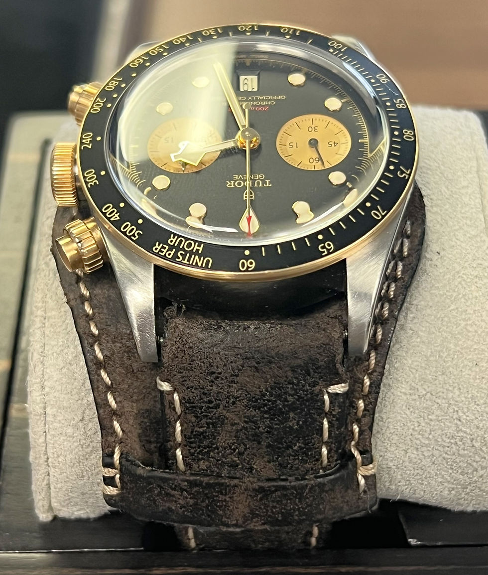 Thumbnail: Tudor Black Bay Chrono S&G M79363N 41mm 18K Gold & Steel 2020 BOXES/PAPERS