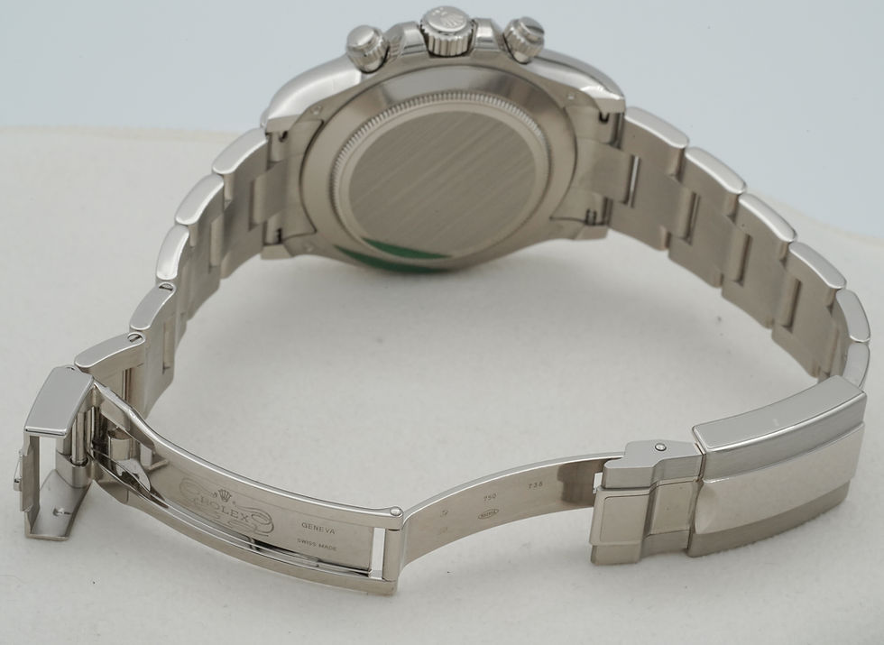 Thumbnail: Rolex Daytona Blue Dial Chronograph 116509 18K White Gold BOXES/PAPERS!