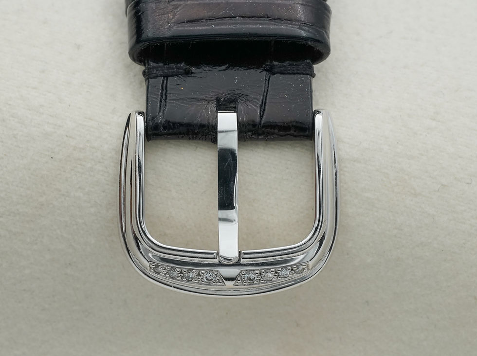 Thumbnail: FRANCK MULLER Cintree Curvex Quartz Unisex Diamond Bezel Silver Dial BOX/PAPERS!