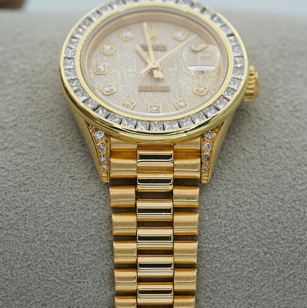 Thumbnail: Rolex Ladies Datejust 26mm 69178 18K Yellow Gold BOX/PAPERS!