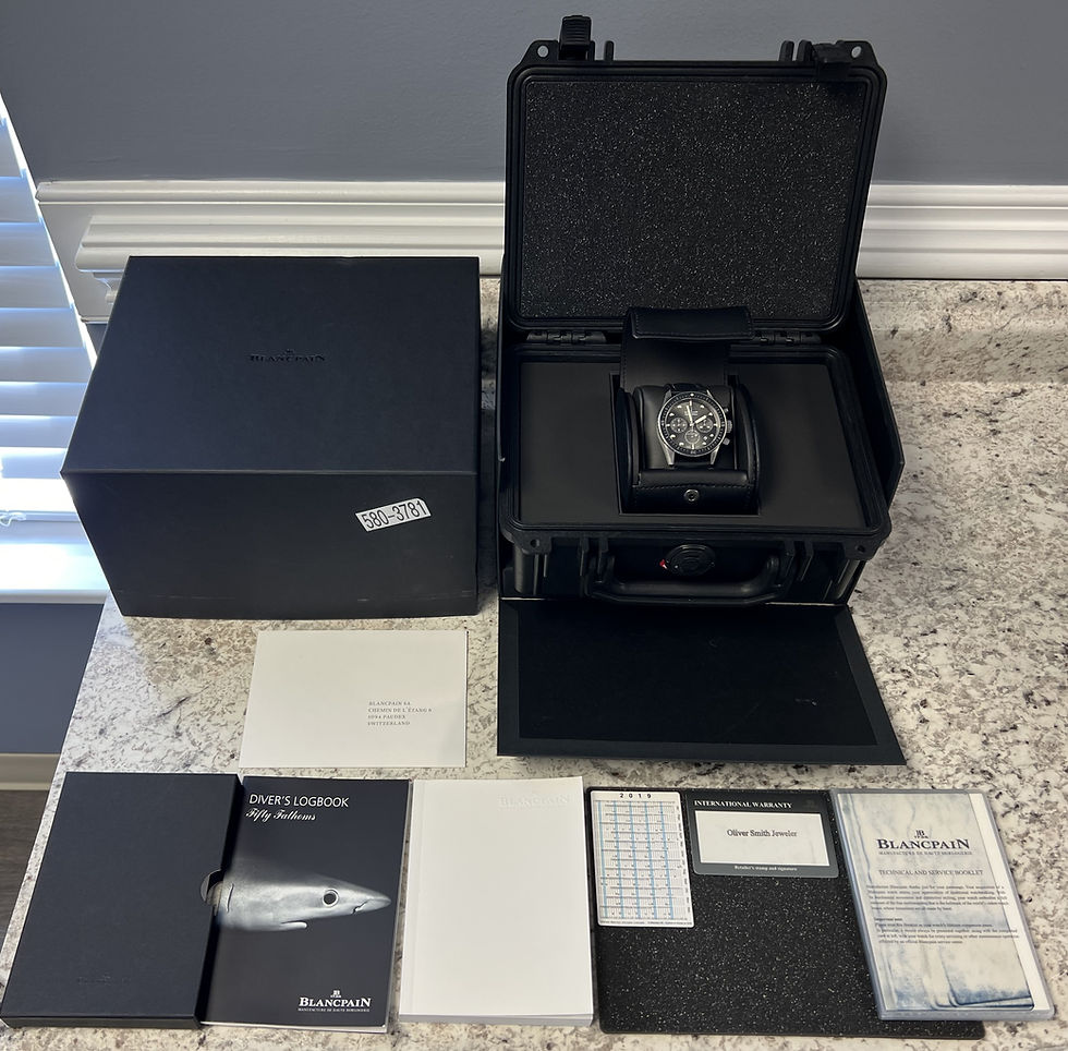 Thumbnail: Blancpain Fifty Fathoms Bathyscaphe 43mm 5200-1110-B52A BOX/PAPERS!