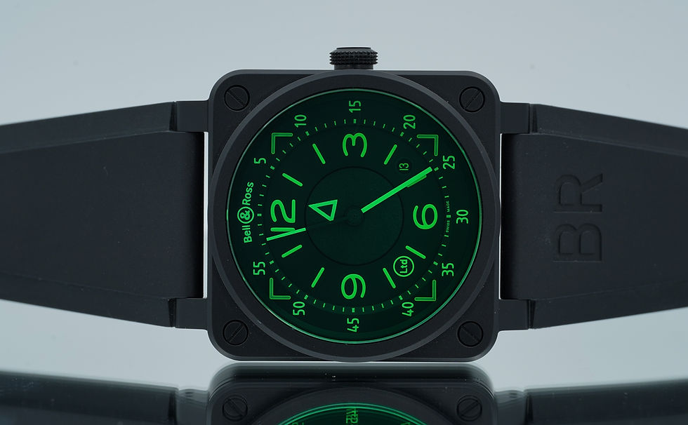Thumbnail: Bell & Ross BR03 03-92 HUD LIMITED EDITION AUTOMATIC BLACK DIAL BOXES/PAPERS