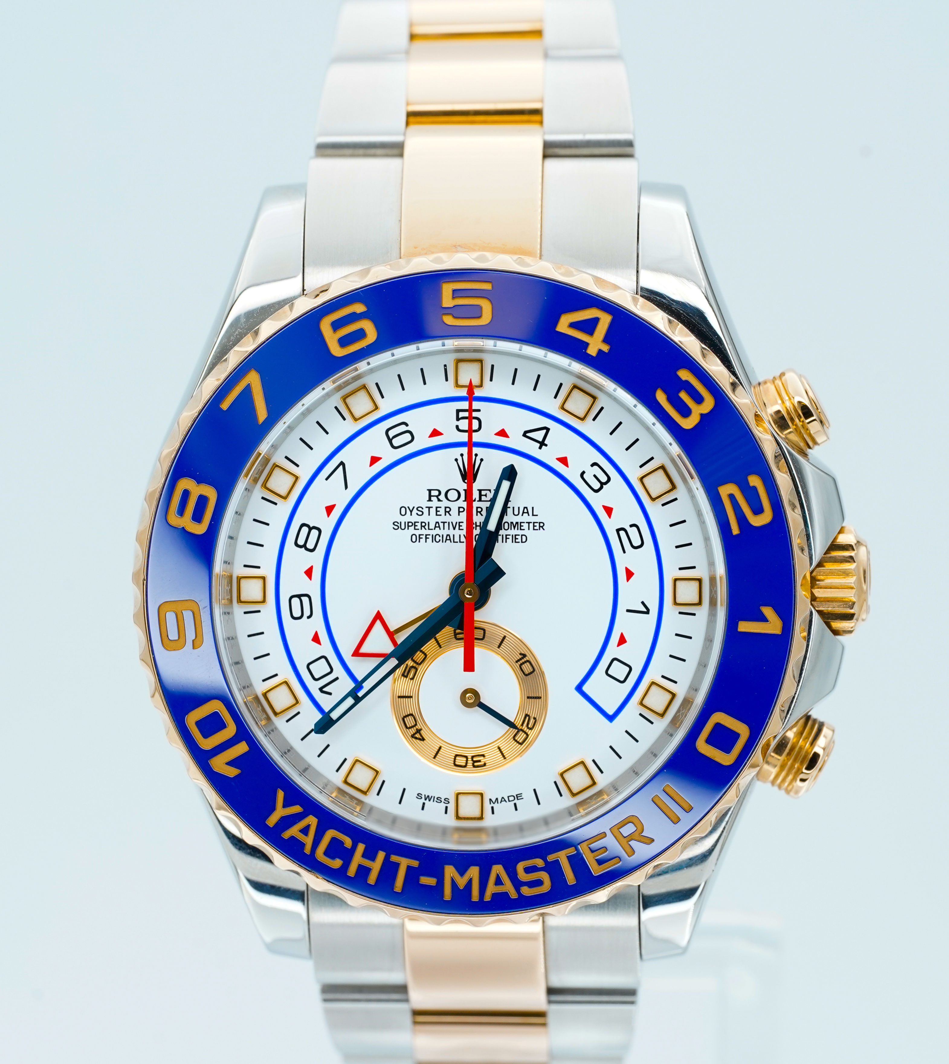 Rolex Yacht-Master II 44mm 18K Rose Gold and Stainless Steel BOX/PAPERS!