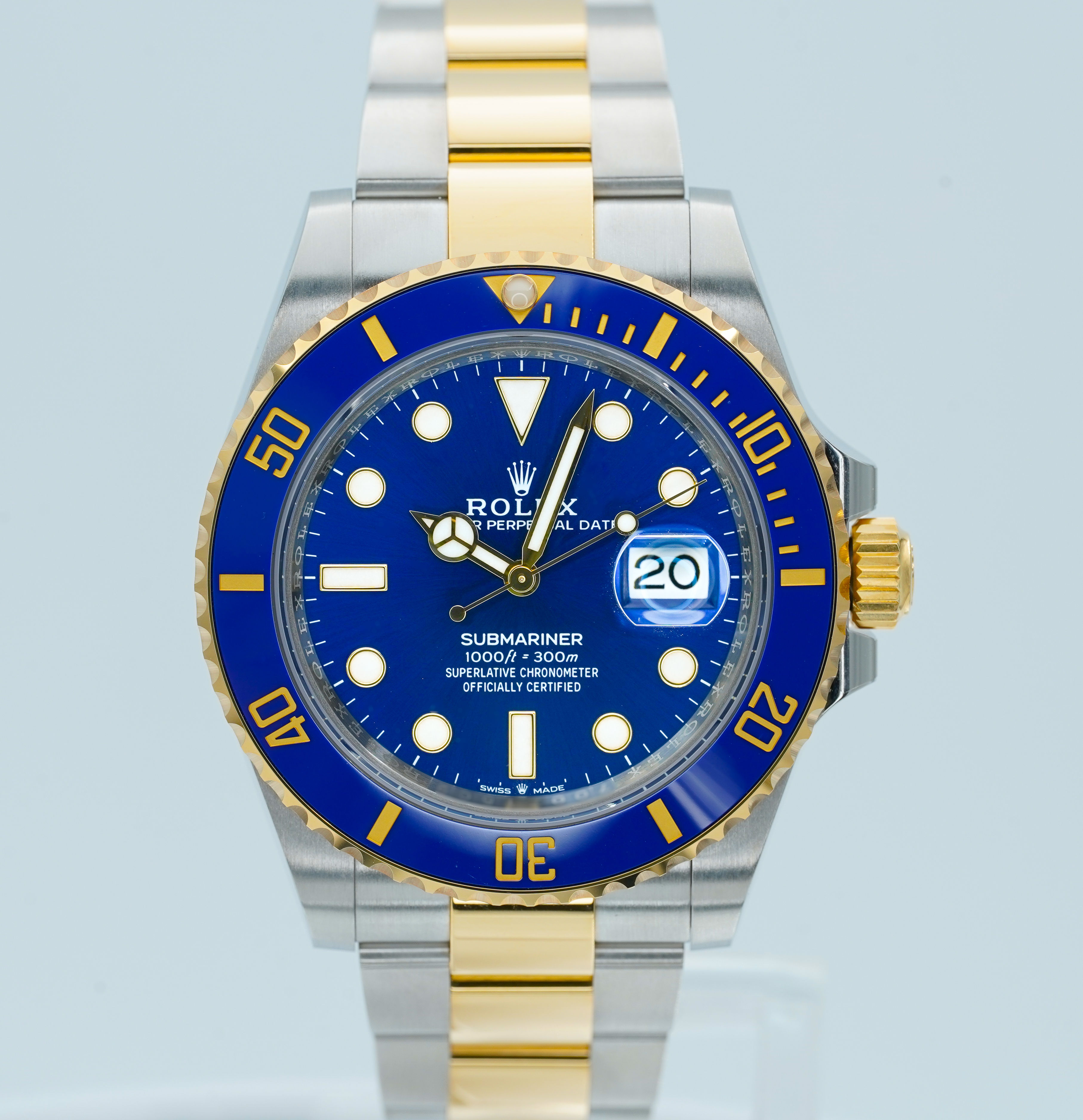 2025 Rolex Submariner 126613LB 41mm Two Tone Blue and Gold BOXES/PAPERS!