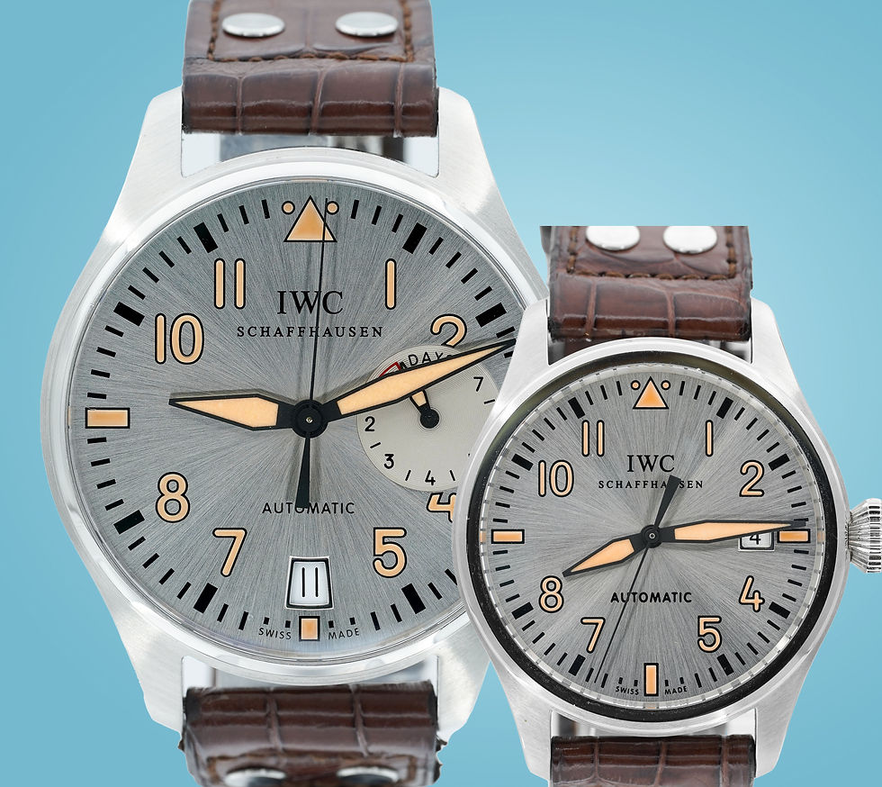 Thumbnail: IWC Pilot Collection Father & Son Set Big Pilot & Mark XVI