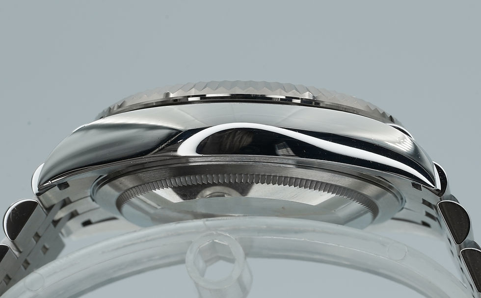 Thumbnail: Rolex Sky-Dweller Black Dial Jubilee Stainless Steel 326934 BOXES/PAPERS!