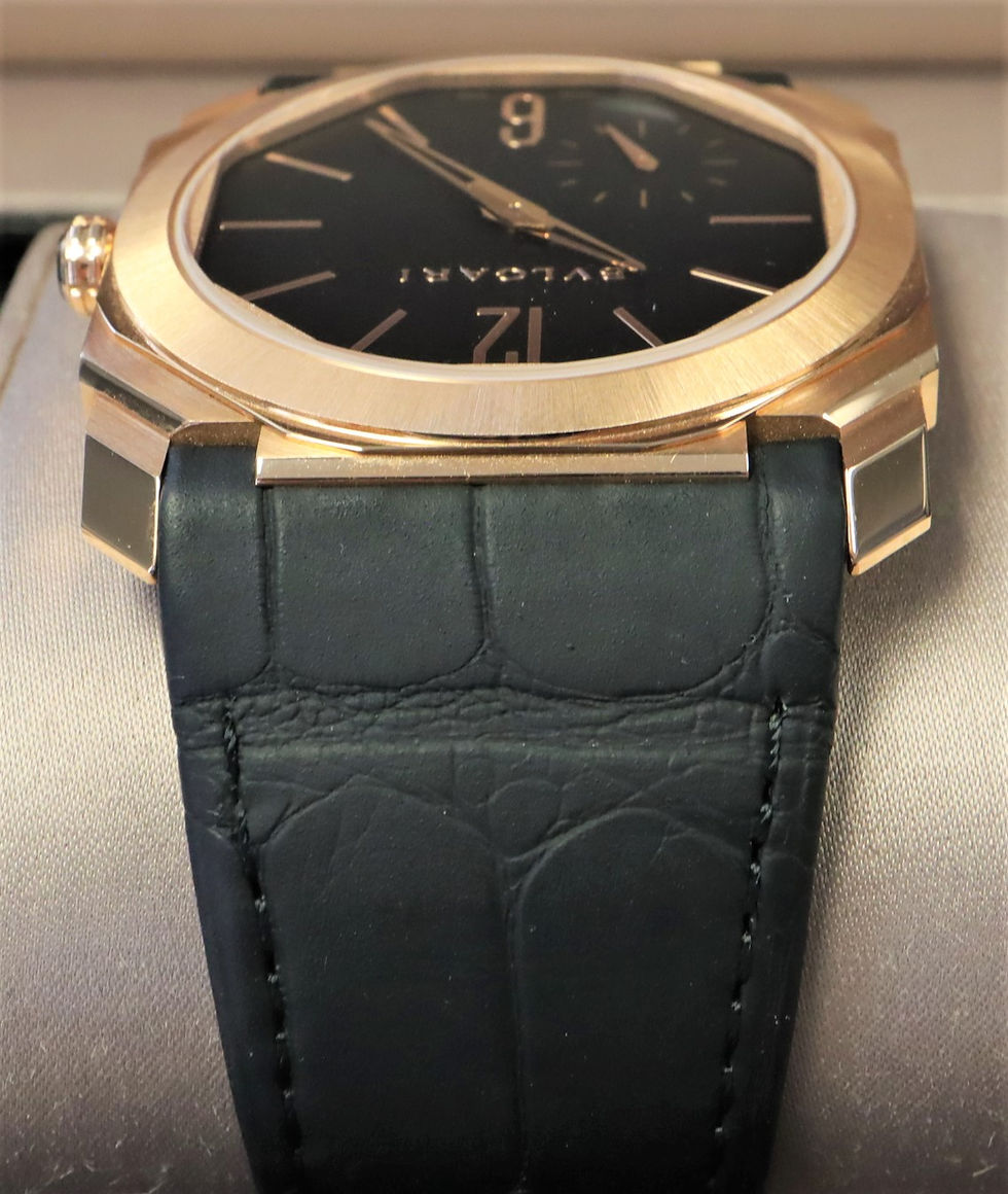 Thumbnail: BVLGARI Octo Finissimo 103286 18K Rose Gold Extra Thin 40mm BOXES/PAPERS!