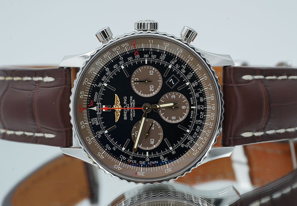 Thumbnail: Breitling Navitimer 01 Brown Black Dial Limited Edition 46mm BOXES/PAPERS!