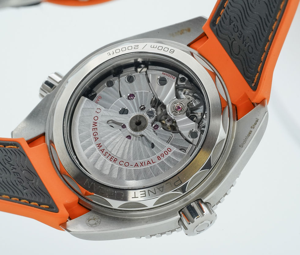 Thumbnail: Omega Seamaster Planet Ocean 600M 215.32.44.21.01.001 Black Orange BOXES/PAPERS!
