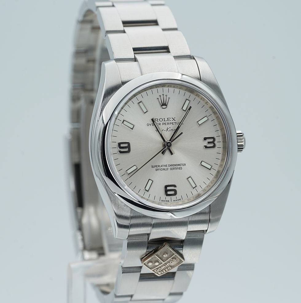 Thumbnail: Rolex Air-King Oyster Perpetual 34mm “Dominos Pizza” Special Edition BOX/PAPERS!