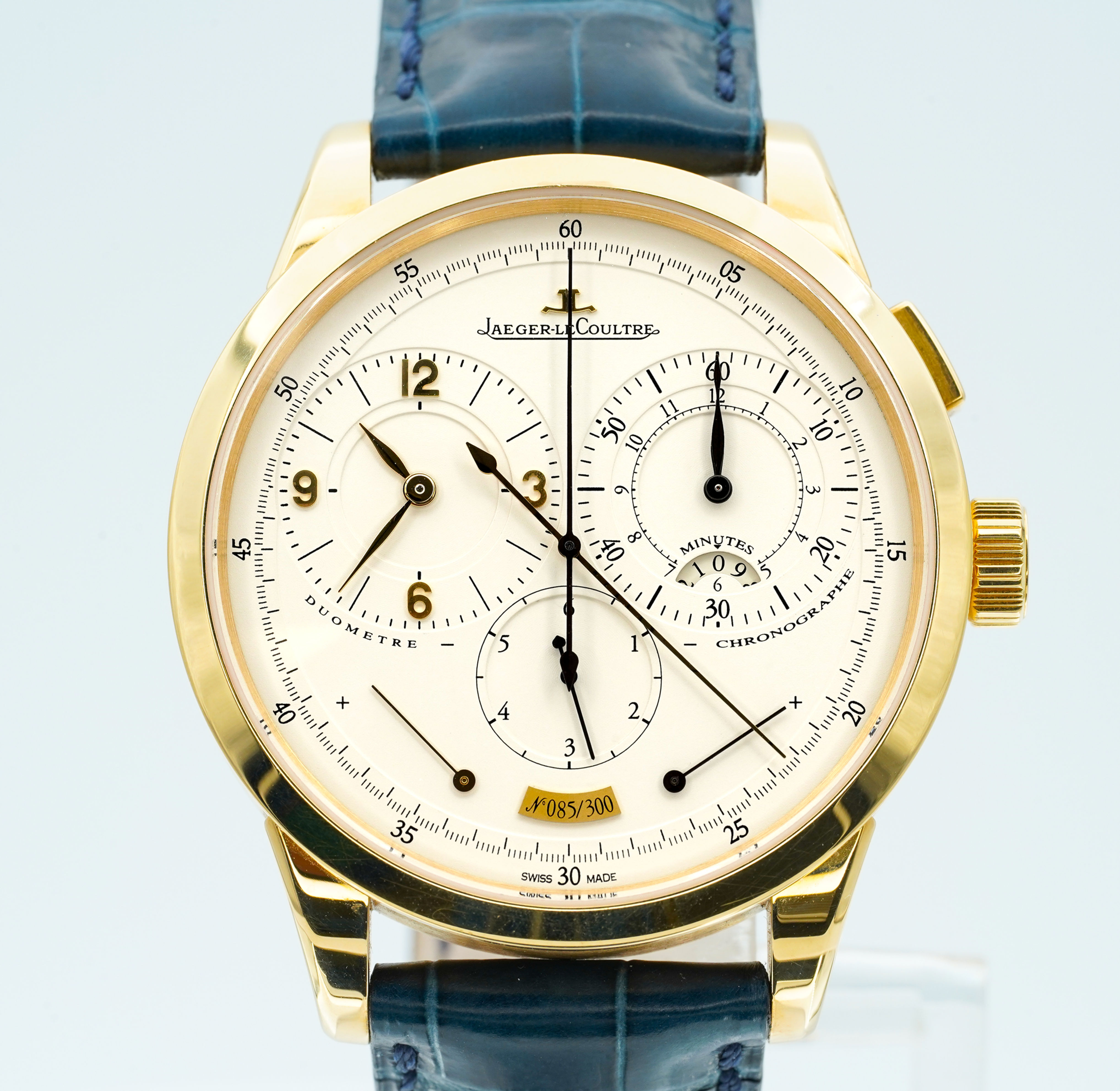 Jaeger LeCoultre Duometre Chronograph 18K Yellow Gold Q6011420!