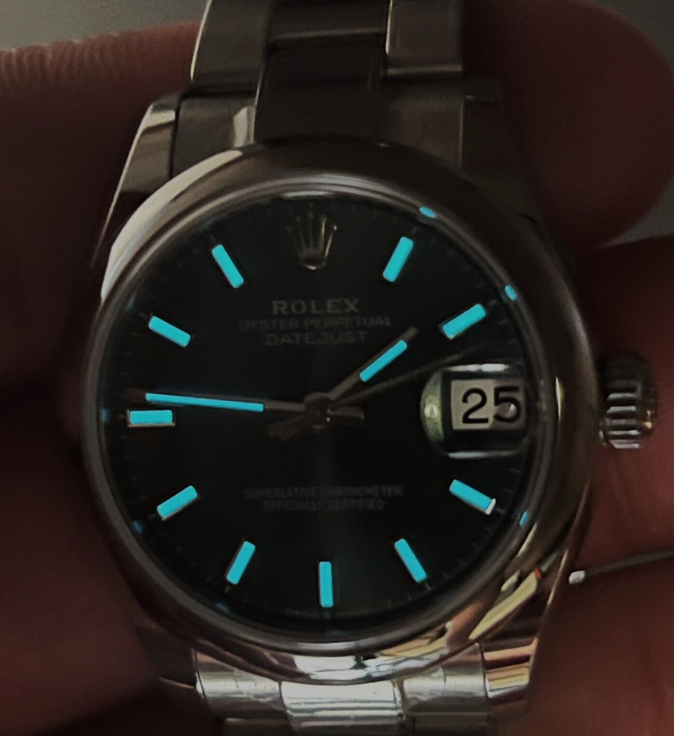 Thumbnail: 2024 Rolex Datejust 31 278240 Mint Green Stainless Steel BOXES/PAPERS