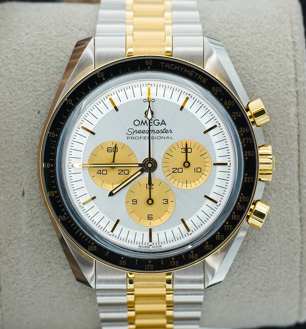 Thumbnail: Omega Speedmaster Professional 18K Yellow Gold SS 310.20.42.50.02.001 BOXES/PAPE