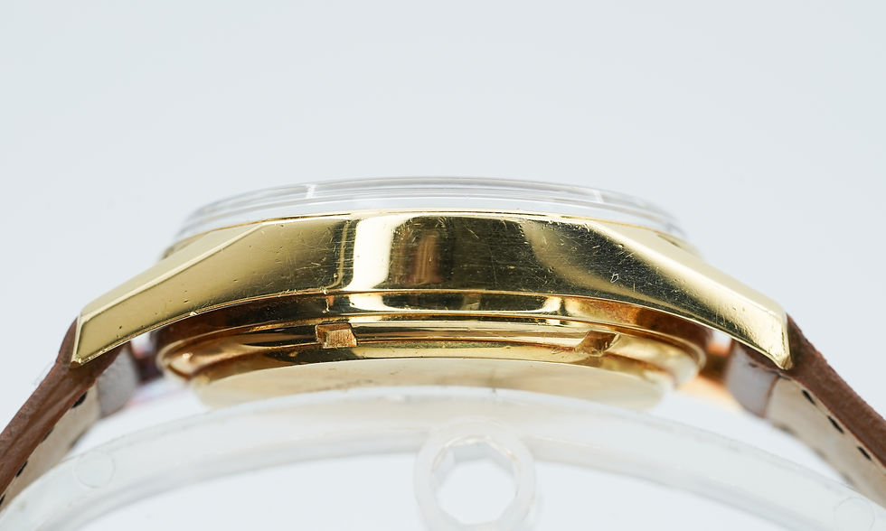 Thumbnail: Tag Heuer Carrera Reissue 1964 CS3140 18K Yellow Gold