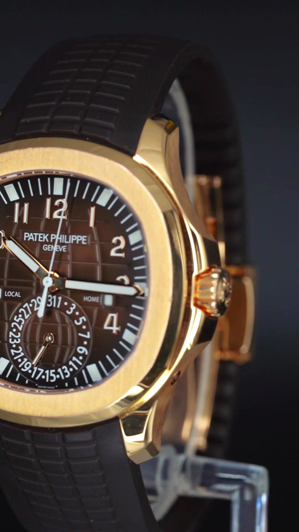 Thumbnail: Patek Philippe Aquanaut 5164R Travel Time 18K Rose Gold BOXES/PAPERS!
