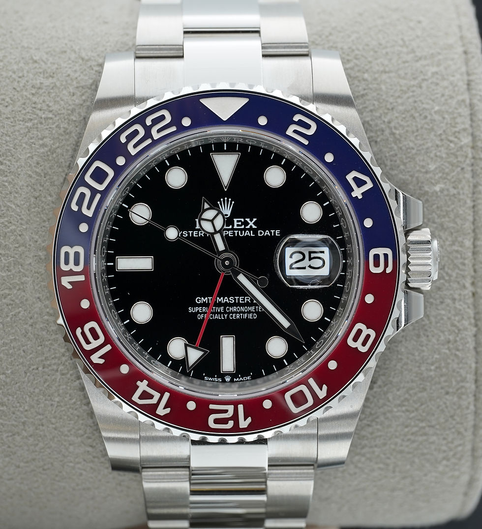 Thumbnail: 2025 Rolex GMT Master II Pepsi Oyster 126710BLRO BOXES/PAPERS!