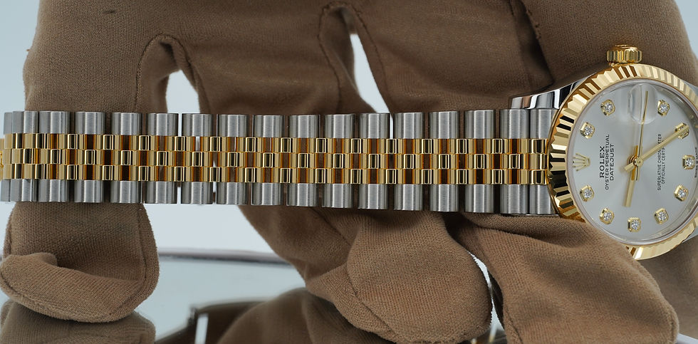 Thumbnail: 2025 Rolex Datejust 31 278273 Silver Diamond Dial BOXES/PAPERS!
