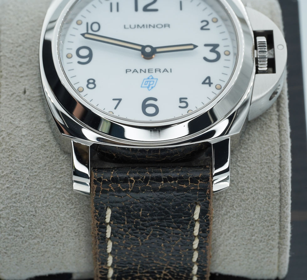 Thumbnail: Panerai Luminor Base Logo 44mm White Dial Stainless Steel BOXES/PAPERS!