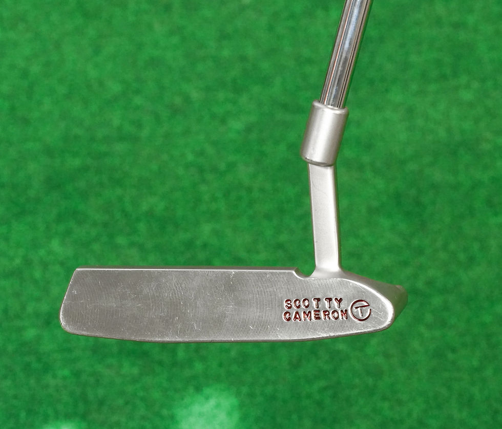 Thumbnail: RARE! Scotty Cameron Newport 2 GSS Circle T 340G 35” RH with Grip, Sticker Shaft