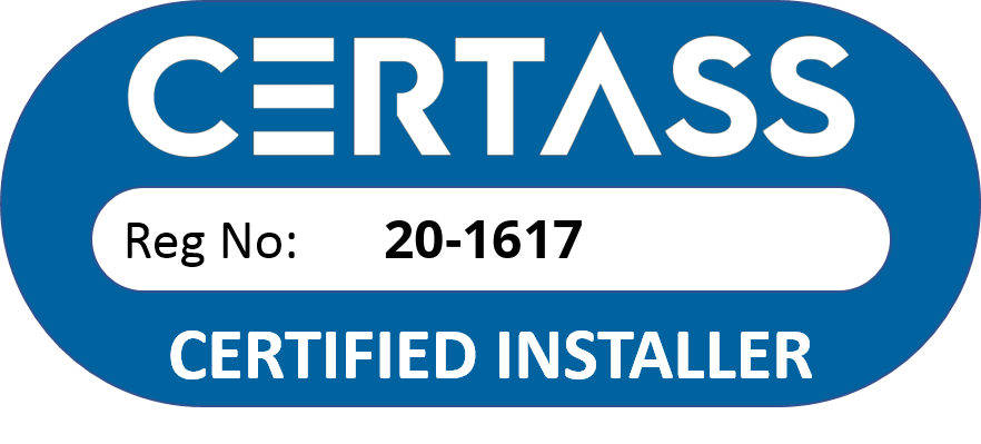 Certass registered installer logo