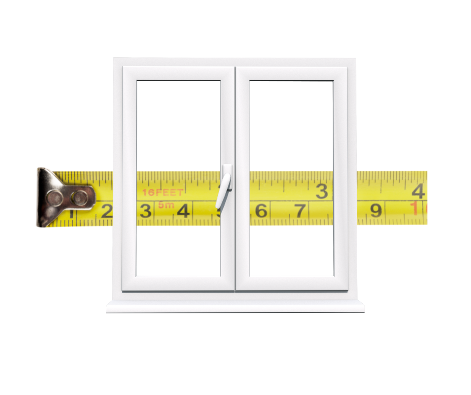 Window measuring illustration