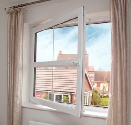 Tilt and turn uPVC window