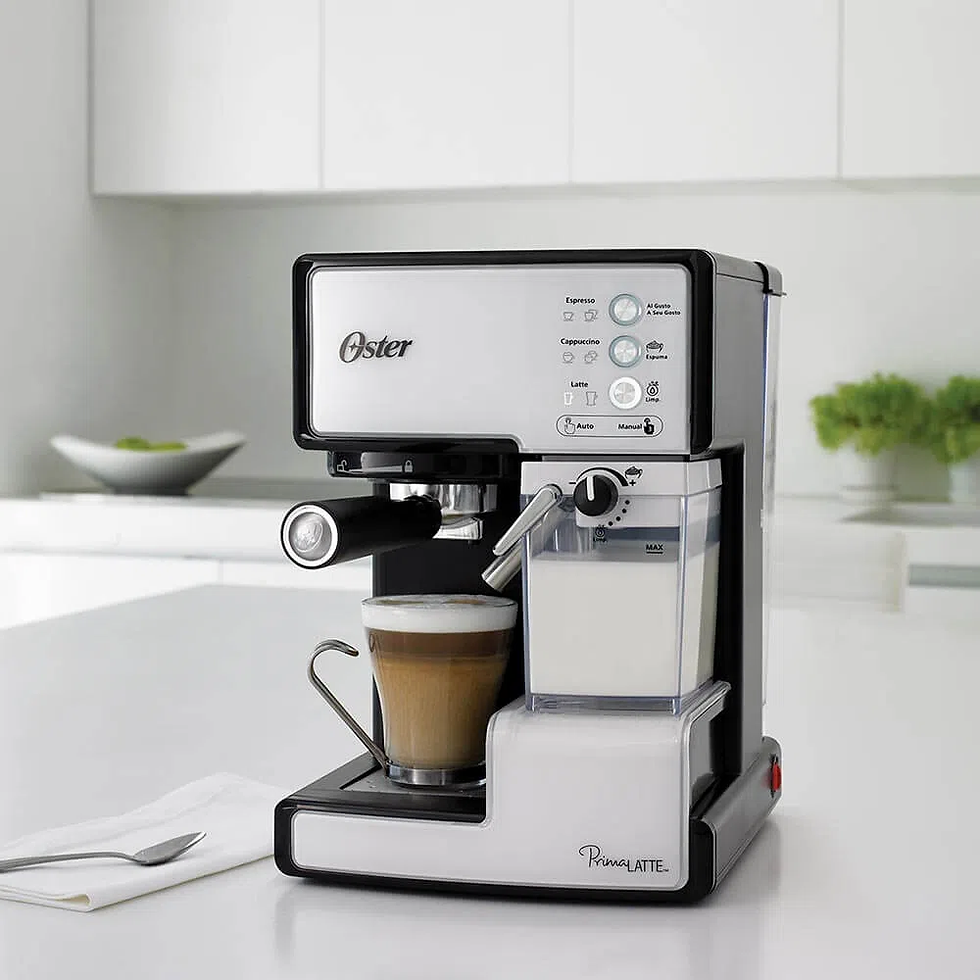 Miniatura: Cafetera PrimaLatte™ Oster® automática BVSTEM6601S