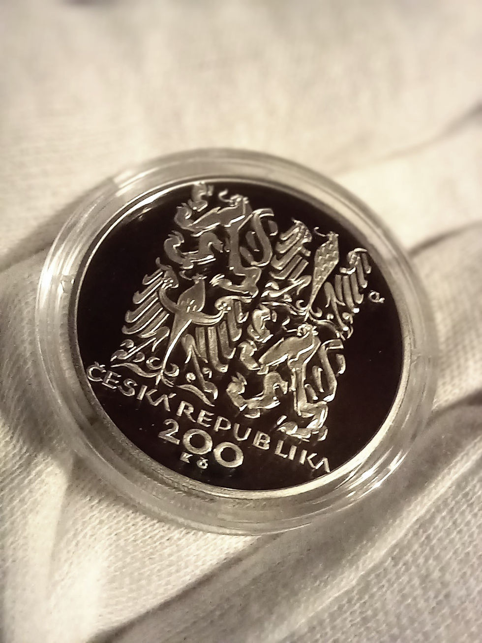 Miniatura: 200 Kč Božena Němcová stříbrná mince ČNB 2020 PROOF