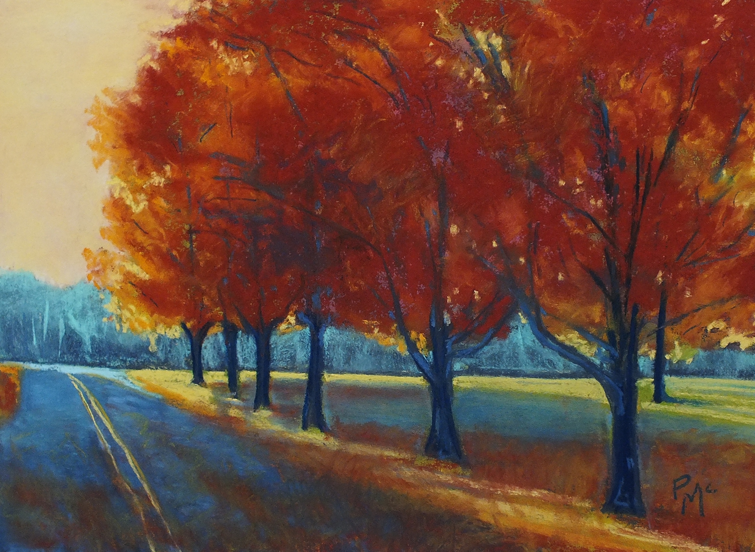 All in a Row 9x12