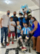 Visita do time do Paysandu