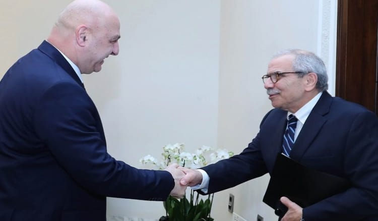 Il presidente della Repubblica, Joseph Aoun, e il primo ministro Nawaf Salam