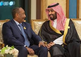 Riyadh - Principe Bin Salman incontra presidente Sudan