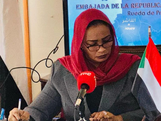 Madrid - Conferenza Stampa all’Ambasciata del Sudan