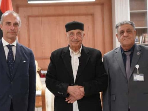 Libia - Presidente del Parlamento incontra ambasciatore d’Italia