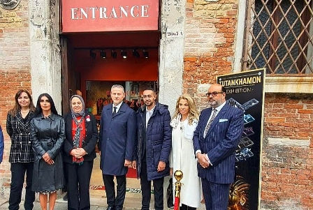 Venezia - La Laguna accoglie il grande faraone