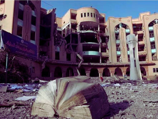 Gaza - L'università rinasce fra le macerie