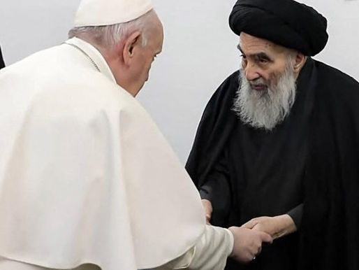 Assisi – Ricordo del viaggio del papa in Iraq