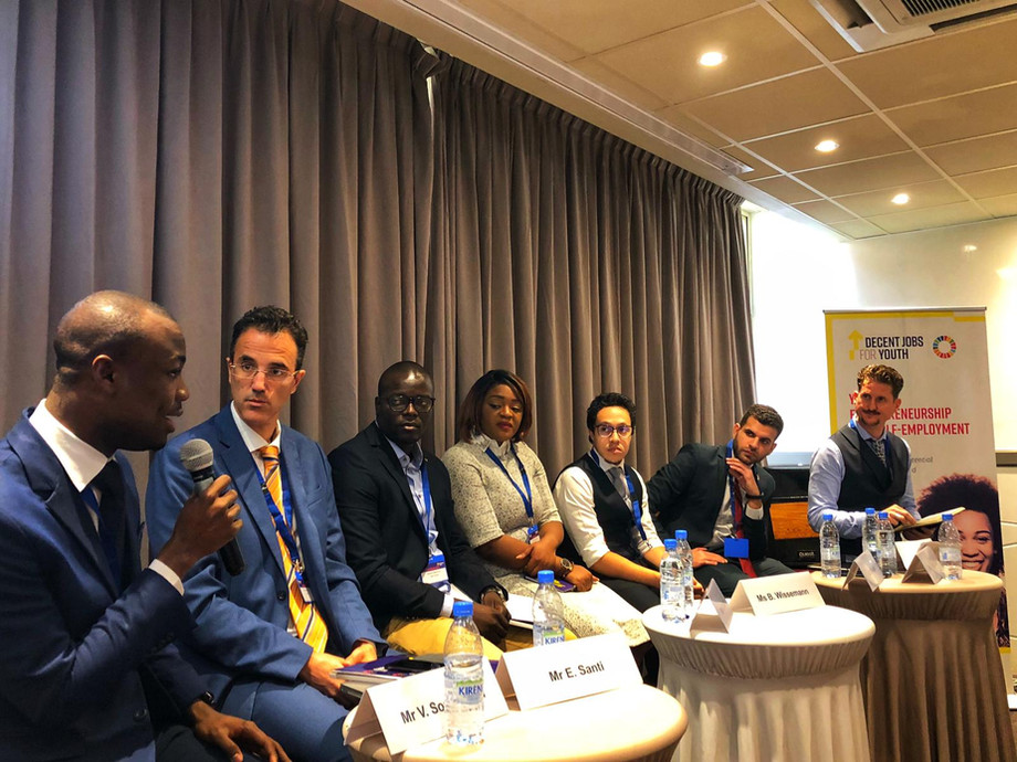 Forum für Jugendunternehmertum und Selbstständigkeit (YES) in Dakar, Senegal
