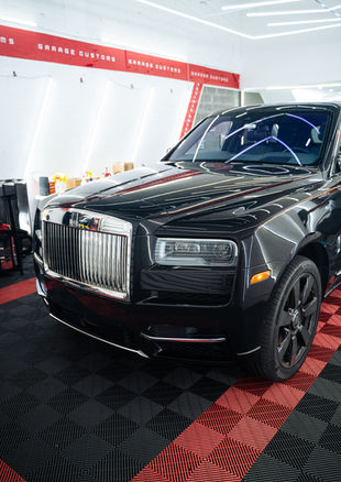Rolls Royce Cullinan full body PPF Miami paint protection film ceramic coating install